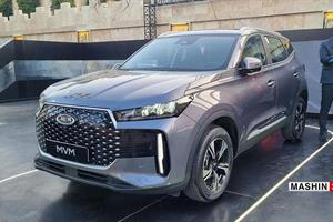ام وی ام X5، محصول جدید مدیران خودرو رونمایی شد
